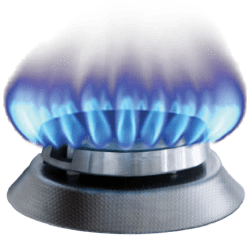 gas fitting burner