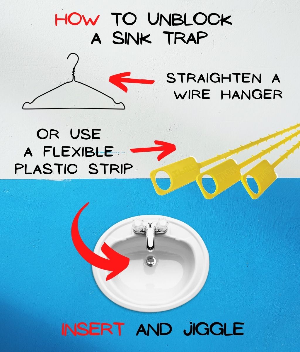 how to clear a blocked drain