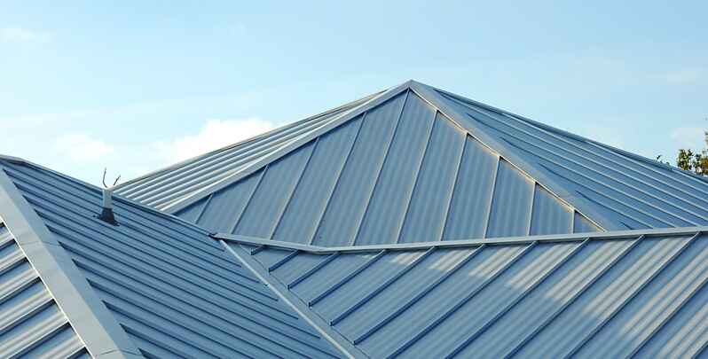 Install metal roofing