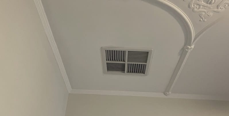 Ducted heating vent